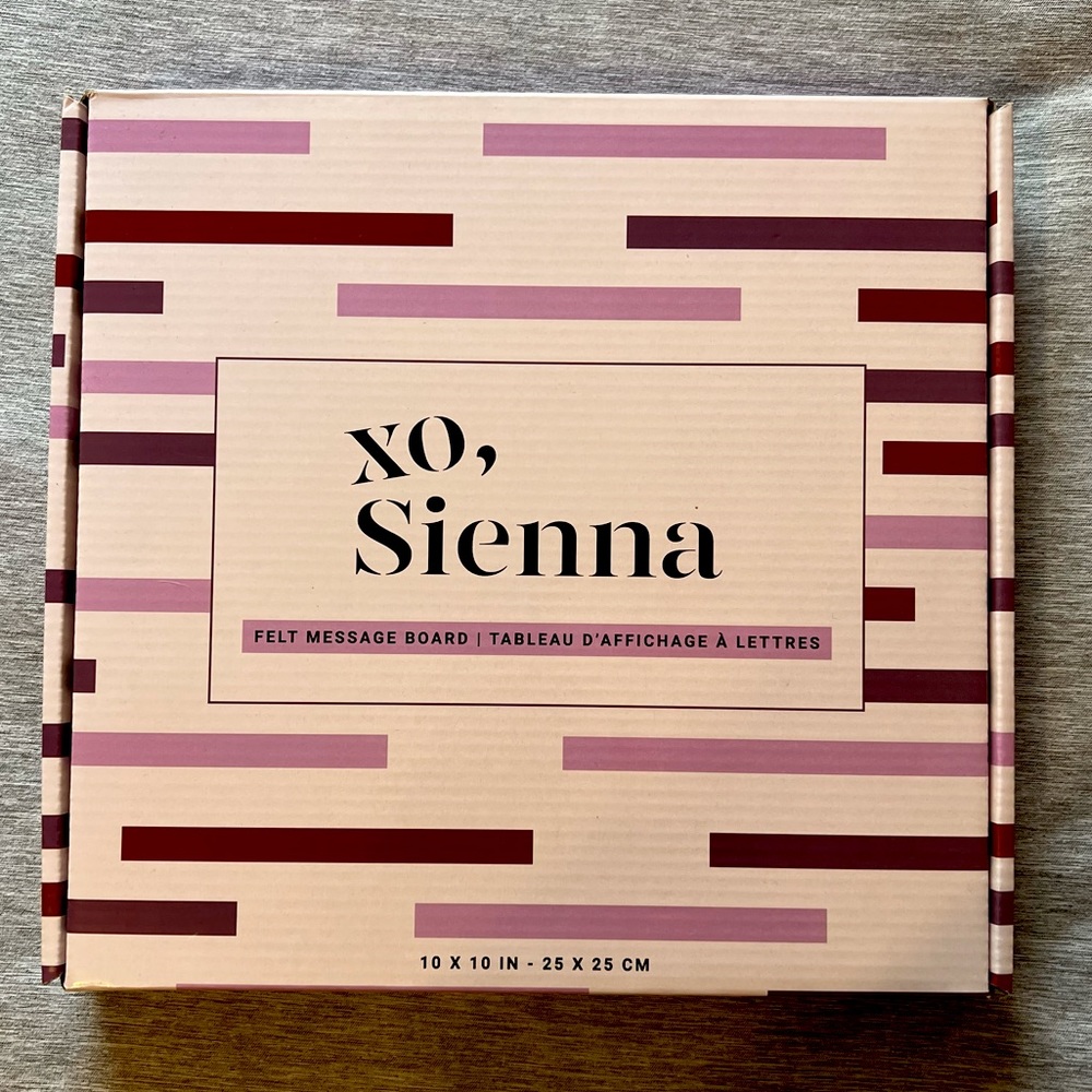 BNWT Felt Letter Board